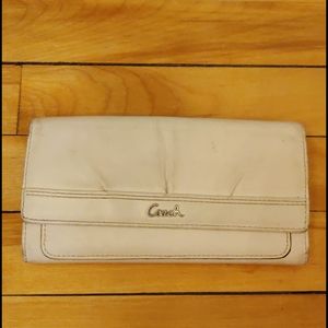 COACH leather wallet